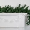 Northlight 4' White Felt Winter Snowflake Garland -Outlet Xmas Decor Tree Store GUEST 5236fa24 81ea 41bc 8d49 50f834b48061