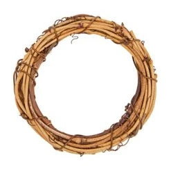 Juvale 12 Pack Small Grapevine Wreaths for Crafts, DIY Wedding Decorations, Christmas Ornaments, Holiday Decor, 4 in -Outlet Xmas Decor Tree Store GUEST 53200b1c e5c7 4571 a29f c4b7ef9ff933