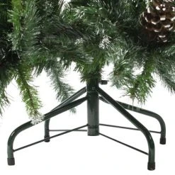 Northlight 4' Snowy Delta Pine with Pine Cones Full Artificial Christmas Tree - Unlit -Outlet Xmas Decor Tree Store GUEST 54794e5e 5e56 475d bf47 3e2d9d4e26b9