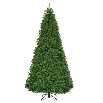 Costway 9Ft Pre-Lit Artificial Christmas Tree Hinged 1000 LED Lights 11 Costway 9Ft Pre-Lit Artificial Christmas Tree Hinged 1000 LED Lights - Image 9