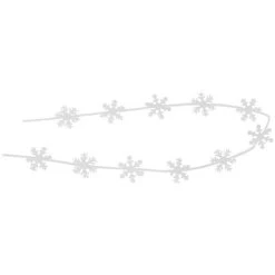 Northlight 4' White Felt Winter Snowflake Garland -Outlet Xmas Decor Tree Store GUEST 558bc6ad 16ef 4d2f b26e 6b75112a4a7d