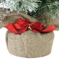 Northlight 18" Flocked Pine Medium Artificial Christmas Tree in Burlap Base - Unlit 9 Northlight 18" Flocked Pine Medium Artificial Christmas Tree in Burlap Base - Unlit -Outlet Xmas Decor Tree Store GUEST 565394ea a10c 41b3 a922 4ce54778b6f5