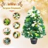 Tangkula 2ft Pre-lit Tabletop Christmas Tree Mini Artificial Evergreen Christmas Tree with Timer & Rich Ornaments 1 Tangkula 2ft Pre-lit Tabletop Christmas Tree Mini Artificial Evergreen Christmas Tree with Timer & Rich Ornaments -Outlet Xmas Decor Tree Store GUEST 56d3e05e 3796 46be b063 81e306b3c98b
