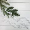 Northlight 4' White Plush Snowball Christmas Garland