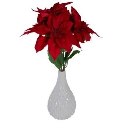 Northlight 20" Red and Green Artificial Poinsettia Christmas Pick 7 Northlight 20" Red and Green Artificial Poinsettia Christmas Pick -Outlet Xmas Decor Tree Store GUEST 57b2d3f5 0eeb 4ae6 beaf b6d7ef6bf6c8