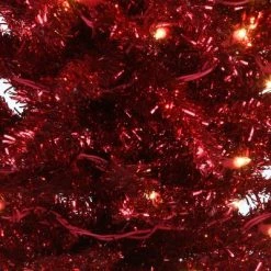 National Tree Company 6 ft Pre-Lit Artificial Christmas Tree, Red Tinsel, White Lights, Includes Stand 8 National Tree Company 6 ft Pre-Lit Artificial Christmas Tree, Red Tinsel, White Lights, Includes Stand -Outlet Xmas Decor Tree Store GUEST 593fab03 7842 4403 a753 e7f113d36783