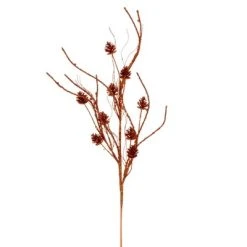 Vickerman 32" Mini Pinecone Twig Glitter Spray -Outlet Xmas Decor Tree Store GUEST 5c966ff3 4b43 4902 afb3 a2bdfeeec861