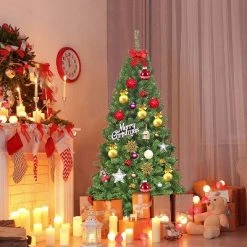 Tangkula Artificial Christmas Tree PVC Hinged Spruce Xmas Tree with Branch Tips -Outlet Xmas Decor Tree Store GUEST 5df36f5c b7f9 41de b7b5 950bfce9e303