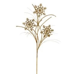 Vickerman 31" Snowflake Glitter Spray -Outlet Xmas Decor Tree Store GUEST 5e0aac70 5a0b 4788 a1bd 11dc98f65ef1