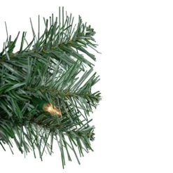 Northlight 9' x 12" Pre-Lit Colorado Blue Spruce Artificial Christmas Garland, Clear Lights