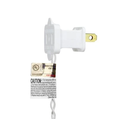 Northlight 9' x 10" Pre-Lit Vermont White Pine Artificial Christmas Garland, Clear Lights 4 Northlight 9' x 10" Pre-Lit Vermont White Pine Artificial Christmas Garland, Clear Lights - Image 2