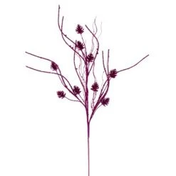 Vickerman 32" Mini Pinecone Twig Glitter Spray -Outlet Xmas Decor Tree Store GUEST 5fd6444e 7cbb 4511 aedb 863ff077fd33