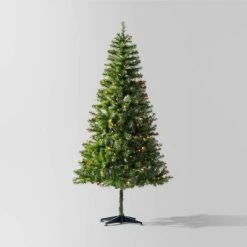 6.5' Pre-lit Alberta Spruce Artificial Christmas Tree - Wondershop™ Multicolor -Outlet Xmas Decor Tree Store GUEST 5fe51948 cbf6 415f 96fa cd7aad288322