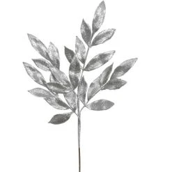 Vickerman 22" Glitter BayLeaf Artificial Christmas Spray -Outlet Xmas Decor Tree Store GUEST 60239ba2 eb14 48ae 8eb8 896632ab8246