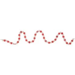 Northlight 4' Red and White Peppermint Candy Christmas Garland -Outlet Xmas Decor Tree Store GUEST 605a092b 9da0 4b27 9fda 5dd04a805cbe