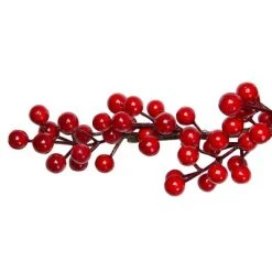 Northlight 5' x 3.5" Unlit Shiny Red Berries Artificial Winter Christmas Garland -Outlet Xmas Decor Tree Store GUEST 60c39f33 d024 4dfc 84d8 145083149428