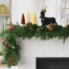 6' Mixed Greenery with Pinecones Artificial Christmas Garland Green - Wondershop™ -Outlet Xmas Decor Tree Store GUEST 6106df37 c12e 45b3 a342 67428662380b