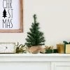 Northlight 18" Unlit Artificial Christmas Tree Mixed Green Pine in Burlap Base -Outlet Xmas Decor Tree Store GUEST 61843ea0 0630 4c5a a723 f3850c031315