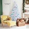 Tangkula 7'Artificial White PVC Christmas Tree Outdoor w/ Metal Stand and Anti-scratching Cover 2 Tangkula 7'Artificial White PVC Christmas Tree Outdoor w/ Metal Stand and Anti-scratching Cover -Outlet Xmas Decor Tree Store GUEST 6278b162 2dd0 4296 ada0 f1d1fdc01d52