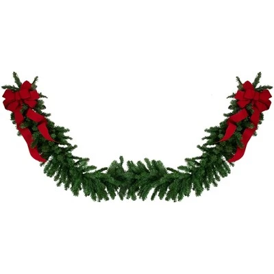 Northlight 50' x 14" Balsam Pine Artificial Christmas Garland, Unlit 7 Northlight 50' x 14" Balsam Pine Artificial Christmas Garland, Unlit - Image 5
