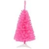 Costway 3 ft Premium Artificial Christmas Mini Tree Holiday Season Pink w/ Plastic Stand -Outlet Xmas Decor Tree Store GUEST 63de0a47 24a1 4777 a8b8 fa557e9cc639