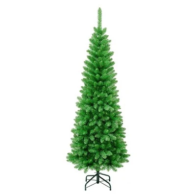 National Tree Company First Traditions Unlit Pencil Rowan Hinged Artificial Christmas Tree 6 National Tree Company First Traditions Unlit Pencil Rowan Hinged Artificial Christmas Tree - Image 4
