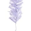 Vickerman Flocked White Artificial Garland