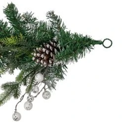 Northlight 6' Green Pine Frosted Artificial Christmas Garland with Pinecones and Ornaments, Unlit -Outlet Xmas Decor Tree Store GUEST 6553d030 0928 4a6a ae5b adfbaae30f47