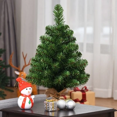 Costway 2Ft Season Decoration PVC Artificial Small Christmas Tree 11 Costway 2Ft Season Decoration PVC Artificial Small Christmas Tree - Image 9