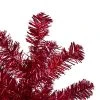 Northlight 3' Metallic Crimson Tinsel Artificial Christmas Tree - Unlit -Outlet Xmas Decor Tree Store GUEST 66b33f96 bb71 4fc9 ada3 ac7f4fda6049