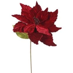 Vickerman 22" Poinsettia Aritificial Christmas Pick -Outlet Xmas Decor Tree Store GUEST 68db4751 c513 4efb bafd db5717a391d2