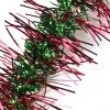 Northlight 50' x 3" Unlit Shiny Red/Green Spiral Center Tinsel Christmas Garland -Outlet Xmas Decor Tree Store GUEST 69153b59 5fe4 4a85 a64e 98c3c70c37d7