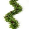 Sullivans 6' Cedar & Hemlock Artificial Garland 72"L Green