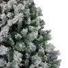 Northlight 6.5' Pre-Lit Flocked Somerset Spruce Artificial Christmas Tree - Clear Lights -Outlet Xmas Decor Tree Store GUEST 695e908e 2830 4146 9cbf 31c4aa9ca007