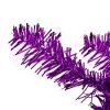 Northlight 9' x 12" Metallic Purple Tinsel Artificial Christmas Garland - Unlit