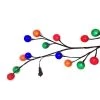 Kurt S. Adler Kurt Adler 6 Foot 48-Light LED Brown Garland with Cotton Ball -Outlet Xmas Decor Tree Store GUEST 6dbfe657 fa08 4f58 8821 e6bcf47598f3