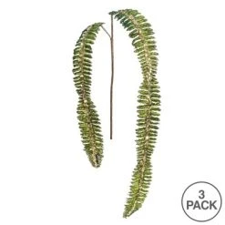 Vickerman Green Fern Glitter Aritificial Christmas Spray -Outlet Xmas Decor Tree Store GUEST 6e219418 674a 48ae 82be 624d33797def
