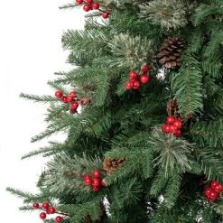 National Tree Company First Traditions Unlit Virginia Pine Artificial Christmas Tree with Berries & Pinecones 8 National Tree Company First Traditions Unlit Virginia Pine Artificial Christmas Tree with Berries & Pinecones -Outlet Xmas Decor Tree Store GUEST 6f043f54 4bb4 4c48 b79b cac0aabc49ad