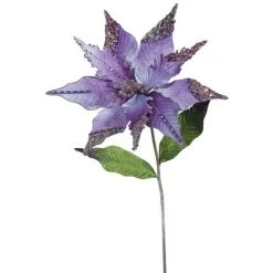 Vickerman 26", 12" Flower Velvet Poinsettia Aritificial Christmas Pick -Outlet Xmas Decor Tree Store GUEST 6f1a972c 1d39 4368 997f 3d22d47a5a8c