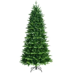 Tangkula Realistic Pre-Lit Christmas Tree 6FT Hinged Artificial Pine Tree W/ 310 LED Lights & 1664 New Tips -Outlet Xmas Decor Tree Store GUEST 708543e5 9234 4952 9ea2 278d2193cee9