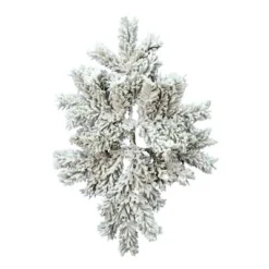 Vickerman Artificial Flocked Alaskan Swag -Outlet Xmas Decor Tree Store GUEST 70c3a131 e803 4e53 8d58 ae6a696cba3e