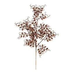 Vickerman 22" Glitter Mini Ruscus Leaf Aritificial Christmas Spray -Outlet Xmas Decor Tree Store GUEST 7208ac93 204d 4f01 8f99 64cd5fb143cb
