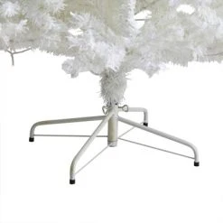 7ft Nearly Natural Pre-Lit LED White Artificial Christmas Tree Clear Lights -Outlet Xmas Decor Tree Store GUEST 72121adb a488 4856 9e30 0c0b96d49dbd