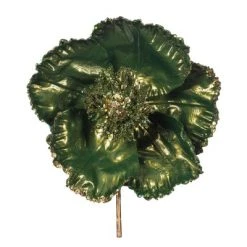 Vickerman 14" Pearl Poppy Spray -Outlet Xmas Decor Tree Store GUEST 72583474 8125 45f6 a474 6f6ad853a0e2