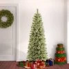 National Tree Company First Traditions Unlit Slim Arcadia Cashmere Pine Hinged Artificial Christmas Tree