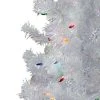 Northlight 4' Pre-lit White Iridescent Pine Artificial Christmas Tree - Multi Lights -Outlet Xmas Decor Tree Store GUEST 7272641b fcea 45fb a527 e35a7211b2c3