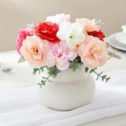 Juvale 60-Pack of Silk Flowers, Fake Carnations for Decorations, Arts and Crafts, Wedding Receptions, Spring Decor, DIY Projects, 3 Inch, 6 Colors 15 Juvale 60-Pack of Silk Flowers, Fake Carnations for Decorations, Arts and Crafts, Wedding Receptions, Spring Decor, DIY Projects, 3 Inch, 6 Colors -Outlet Xmas Decor Tree Store GUEST 73d9e389 6801 4c05 883d 31a7ace62cda