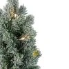 Northlight 17" LED Mini Flocked Artificial Tabletop Christmas Tree with Burlap Base, Clear Lights 2 Northlight 17" LED Mini Flocked Artificial Tabletop Christmas Tree with Burlap Base, Clear Lights -Outlet Xmas Decor Tree Store GUEST 74af9e2c 0d6b 4a24 b380 cd9c226ae887