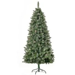 HOMCOM Artificial Snow Dipped Christmas Tree with Pinecones, Holiday Home Indoor Decoration with Foldable Feet 20 HOMCOM Artificial Snow Dipped Christmas Tree with Pinecones, Holiday Home Indoor Decoration with Foldable Feet -Outlet Xmas Decor Tree Store GUEST 750abbaf 5dfd 4b55 9243 51e58a5b566b