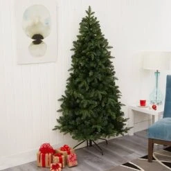 6ft Nearly Natural Pre-Lit LED Grand Teton Spruce Flat Back Artificial Christmas Tree Clear Lights 17 6ft Nearly Natural Pre-Lit LED Grand Teton Spruce Flat Back Artificial Christmas Tree Clear Lights -Outlet Xmas Decor Tree Store GUEST 76485924 1727 42e2 9a20 6d6d10de834c